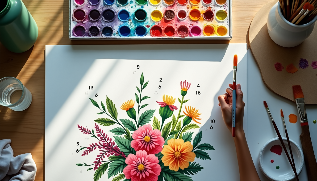 How To Master Paint By Numbers Instructions A Beginner's Guide